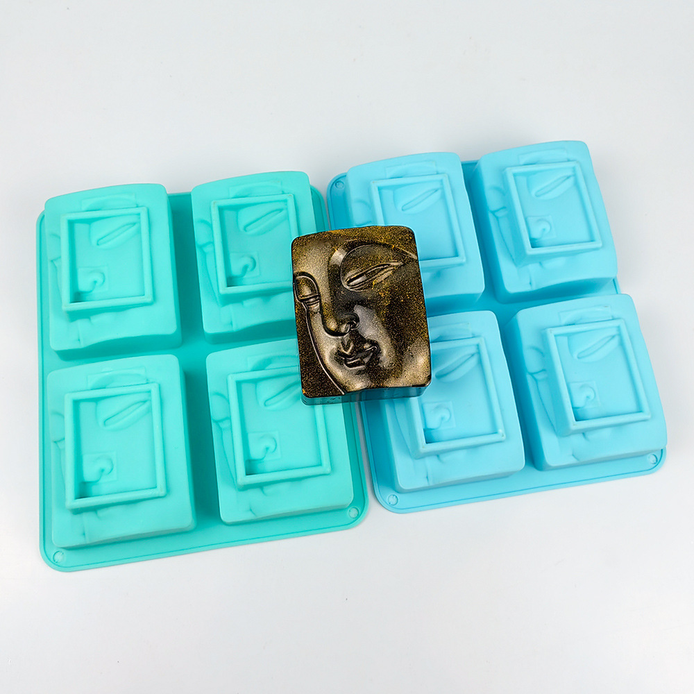 Soap Making Instructions - 4 Buracos Religiosos Retrato Soap Silicone