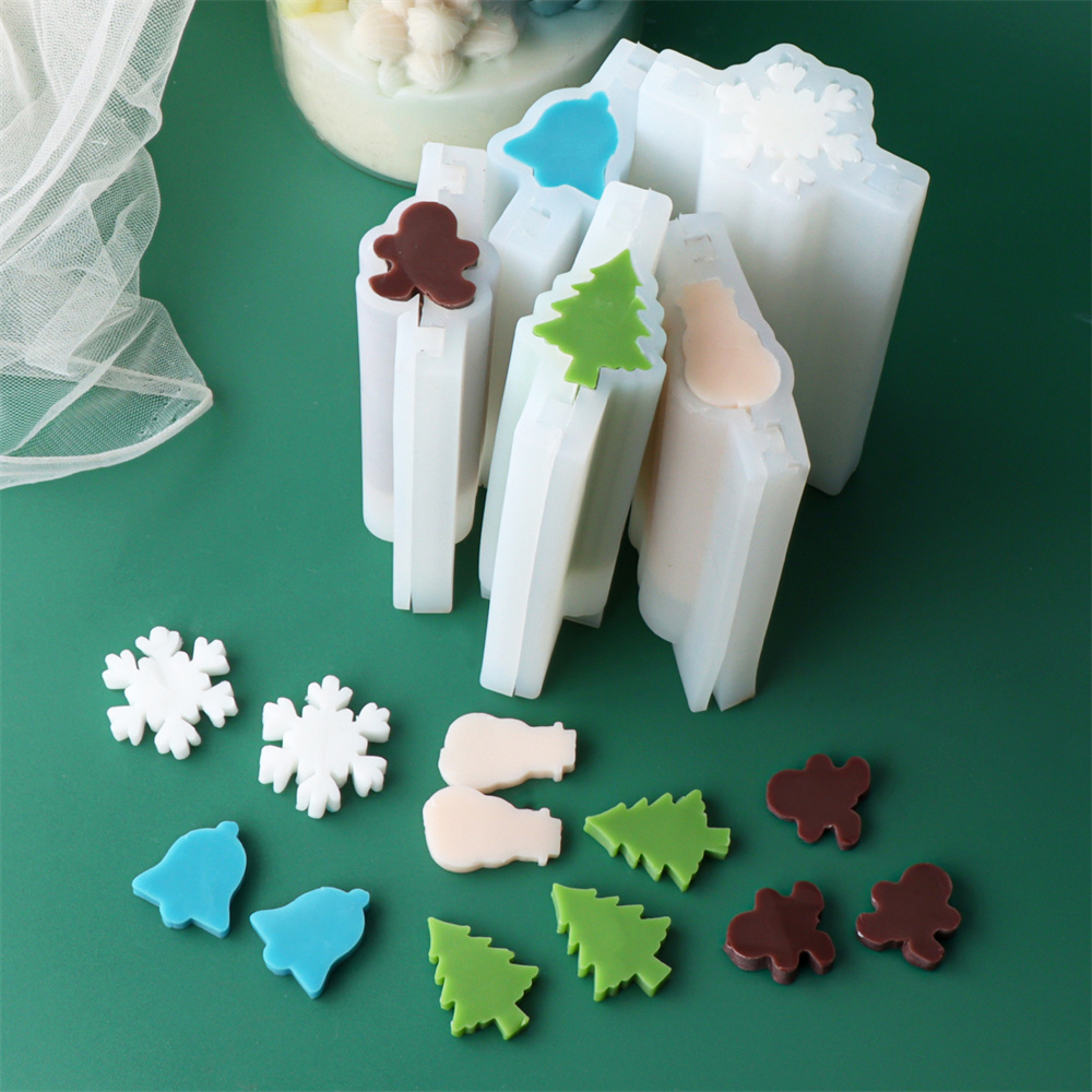 Natal tubo de silicone coluna  - Soap Making Diy Kit avaliação e preço