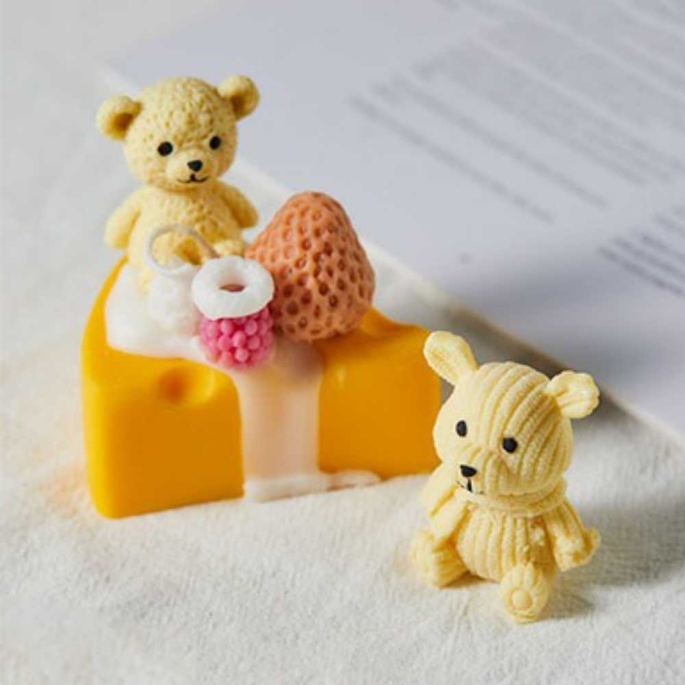 Fácil desmoldar urso de pelúci - Soap Making Gifts avaliação e preço