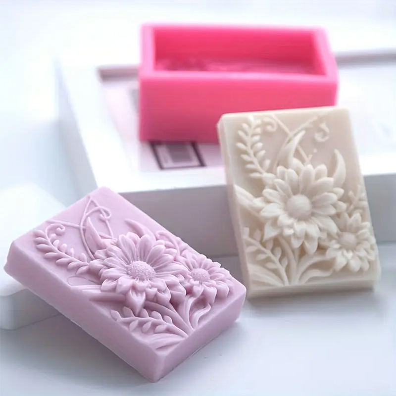 Molde de silicone quadrado de  - Soap Making Kit For Beginners avaliação e preço