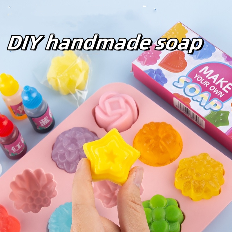 DIY Handmade Crystal Soap Maki - Soap Making Kit For Beginners avaliação e preço