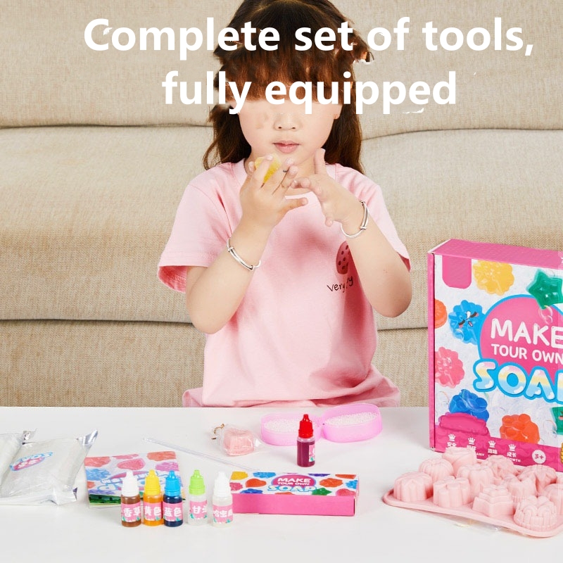 DIY Handmade Crystal Soap Maki - Soap Making Kit For Beginners avaliação e preço