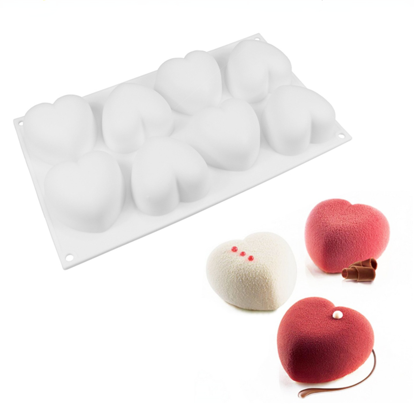 Amor coração silicone sabão mo - Soap Making Kit For Beginners avaliação e preço