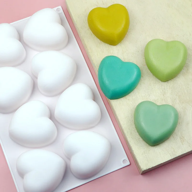 Amor coração silicone sabão mo - Soap Making Kit For Beginners avaliação e preço