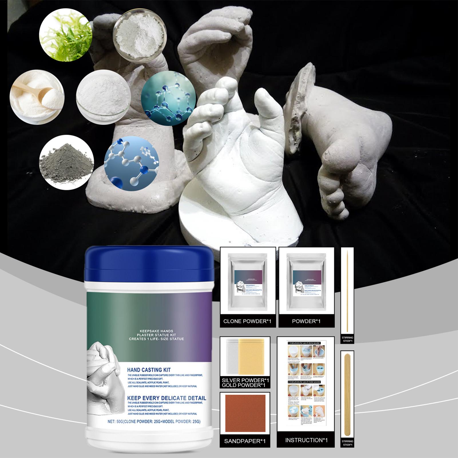 Kit de moldagem de mãos e pés  - Soap Making Ins avaliação e preço