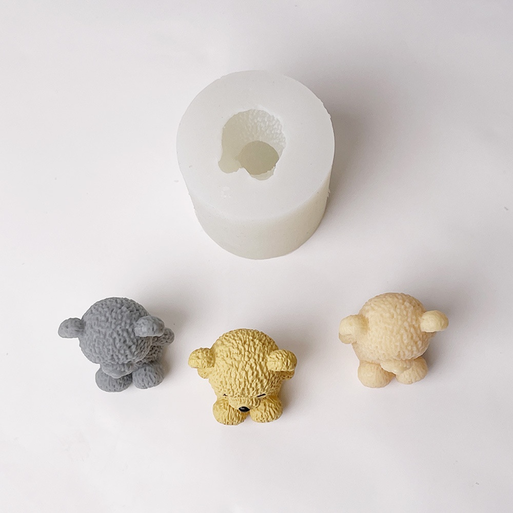 3d bonito urso vela que faz mo - Soap Making Gifts avaliação e preço