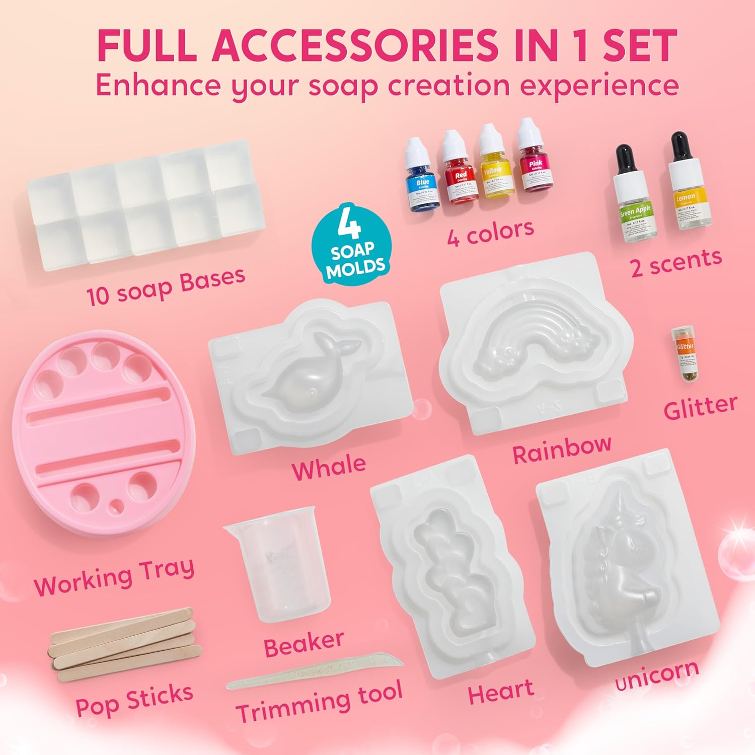 Joyfy unicórnio sabão fazendo  - Soap Making Diy Kit avaliação e preço