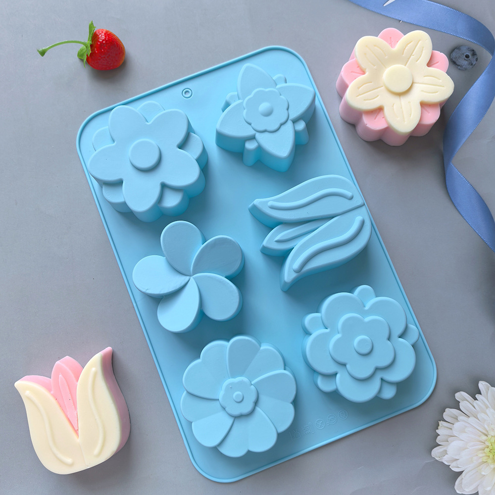 Moldes de Silicone para Flores - Soap Making Kit For Beginners avaliação e preço