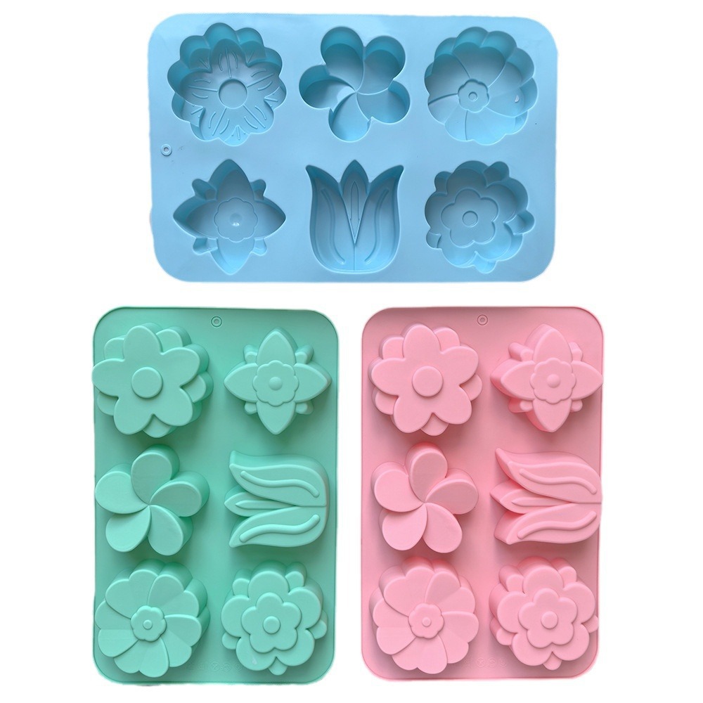Moldes de Silicone para Flores - Soap Making Kit For Beginners avaliação e preço